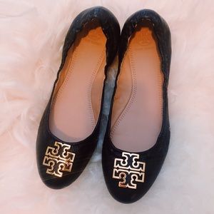 Tory Burch “Minnie” ballet flat. Never been worn.